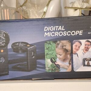 Advanced Digital Microscope - Black Perfect For Identifing Marks On Jewelry NIB